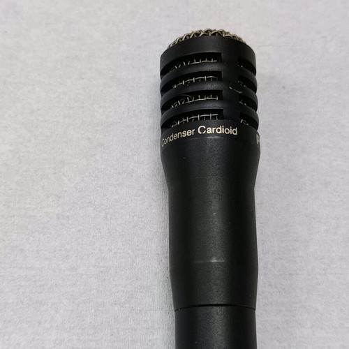 Electro-Voice PL37 condenser microphone used, XLR connection