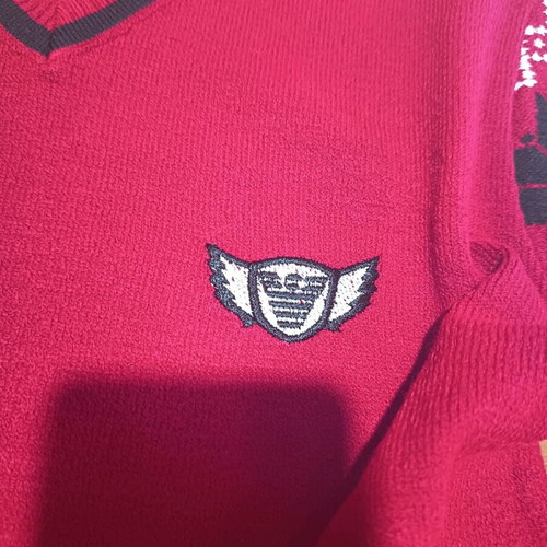 Emporio Armani sweater new, red, size L-XL