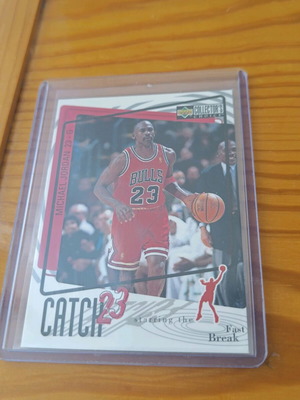Michael Jordan Catch 23 κάρτα NBA καινούργια Upper Deck