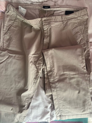 Boss men's beige pants like new