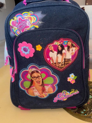 Hanna Montana school backpack with gift watch