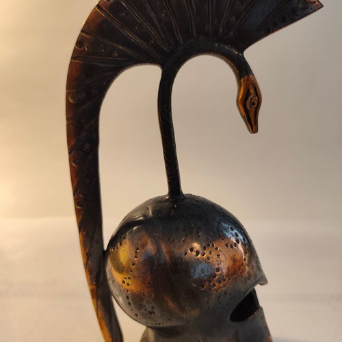 Bronze Greek Helmet decorative collectible replica
