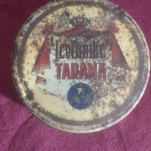 Metal tins used 1950-1960 retro, pack of 105