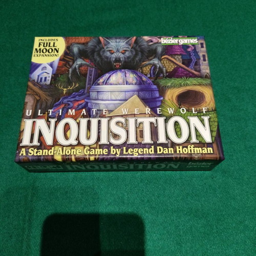 Ultimate Werewolf Inquisition game like new in English