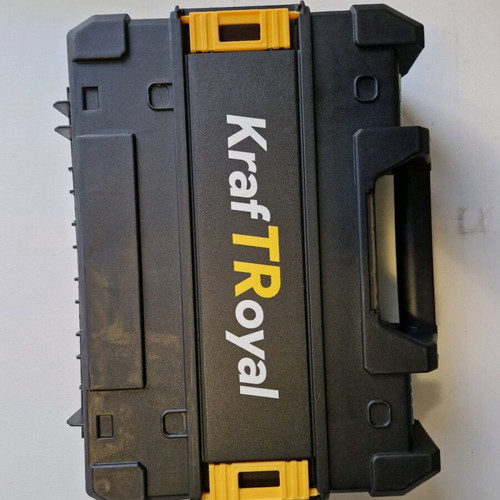 Kraft Royal 36V drill driver new with 2 batteries 8AH and carrying case
