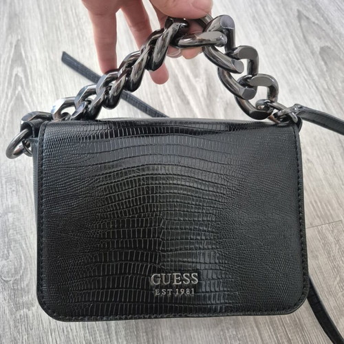 Guess Tullia Mini Crossbody bag used, black