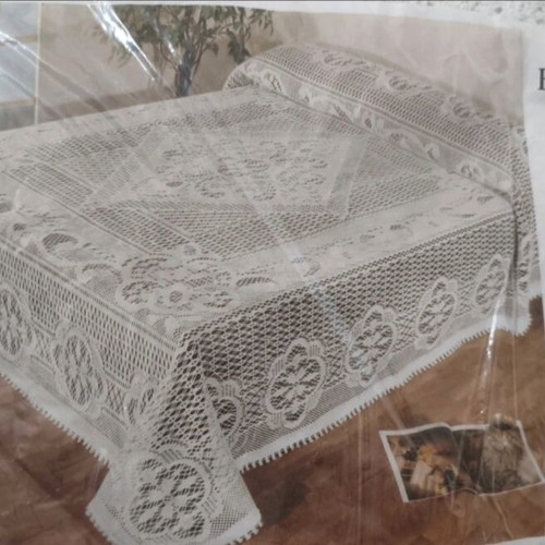 Knitted king-size blanket