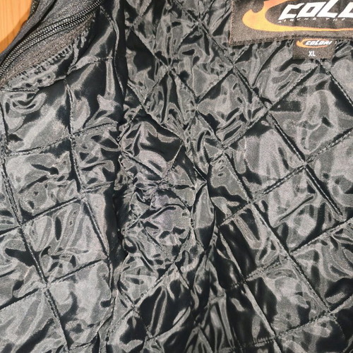 Colori XL motorcycle jacket used with lining