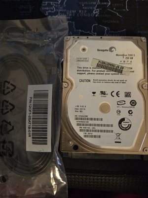 Seagate 250GB HDD 2.5' 7200rpm used
