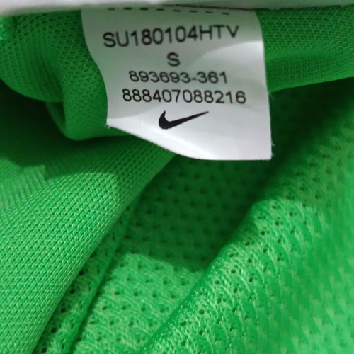 Nike green referee warm-up shirt new, size Small