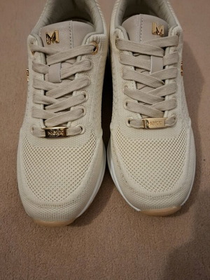 Mexx women's sneaker with high sole new, size 36, beige
