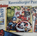 Avengers Ravensburger puzzle 3x49 pieces with posters