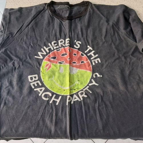 T-shirt with Beach Party print