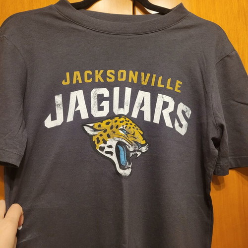 H&M Jaguars T-shirt gray, like new, size XS