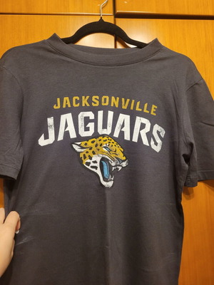 H&M Jaguars тениска сив, като нова, размер XS