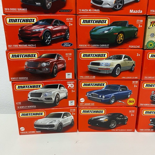Matchbox car collection new, 30 pieces with boxes