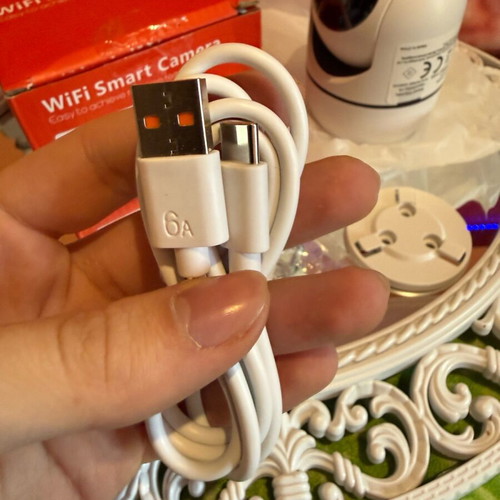 WiFi Smart Camera like new with night vision and motion detection