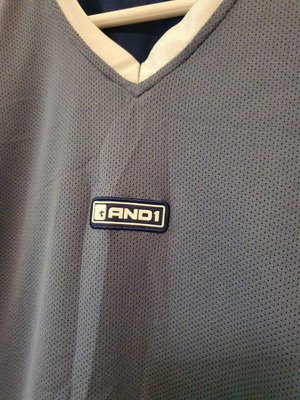 And1 Double Face Basketball Jersey like new, blue