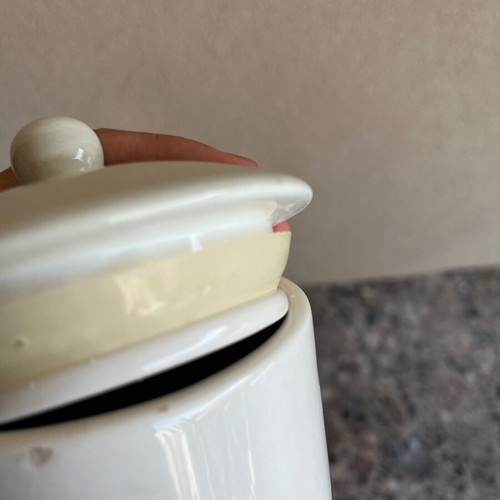 Kitchen pot for dry fruits used, quite large