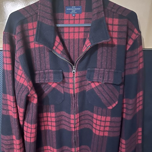 Oxford Company men's jacket XL, red
