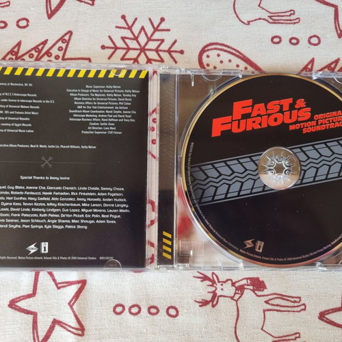 Fast & Furious 2009 Original Motion Picture Soundtrack CD like new
