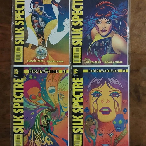 Before Watchmen Silk Spectre used limited series 4 issues
