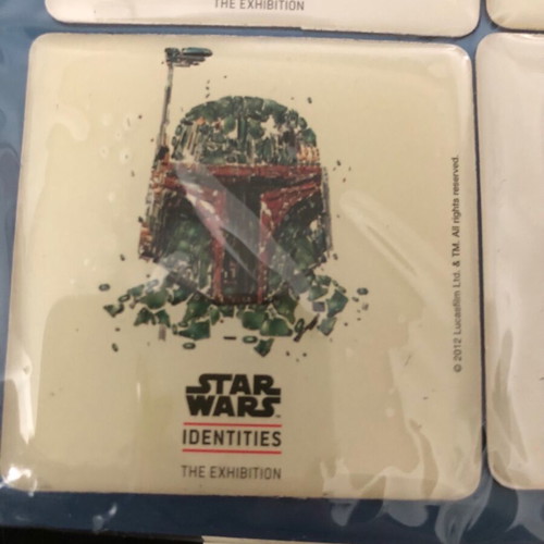 Star Wars Set of 8 Magnets New from SW Identities Exhibition