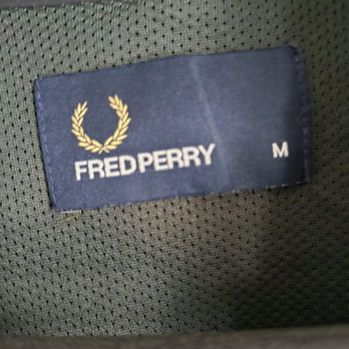 Fred Perry Polyester Jacket used, size Medium, blue