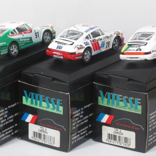 Porsche 911 Carrera Cup 1991 France σετ 18 μοντέλων καινούργιο, Vitesse