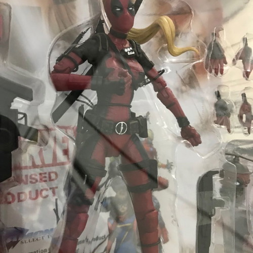 Lady Deadpool Marvel Diamond Select φιγούρα X-Men καινούργια με Zombie Deadpool κεφάλι και πολλά επιπλέον χέρια