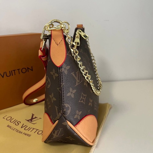 Louis Vuitton shoulder bag new, brown with dust bag
