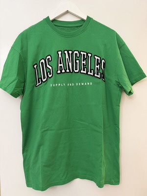 Supply & Demand Los Angeles πράσινο T-shirt, XS