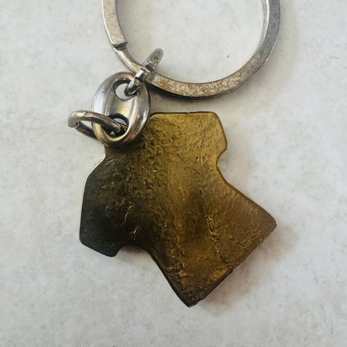 AC Milan Metal Keychain Jersey used, collectible