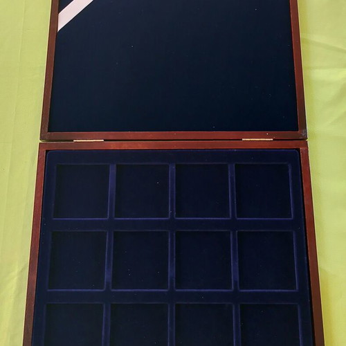 Coin cases used, pack of 5 for euro and coin storage