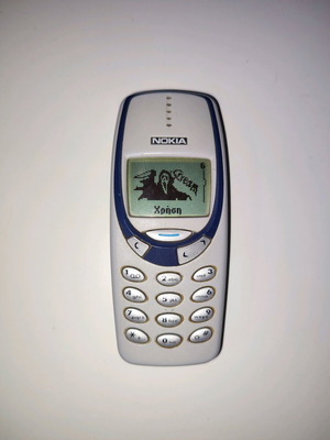 Nokia 3330 τηλέφωνο μεταχειρισμένο με φορτιστή και κουμπιά