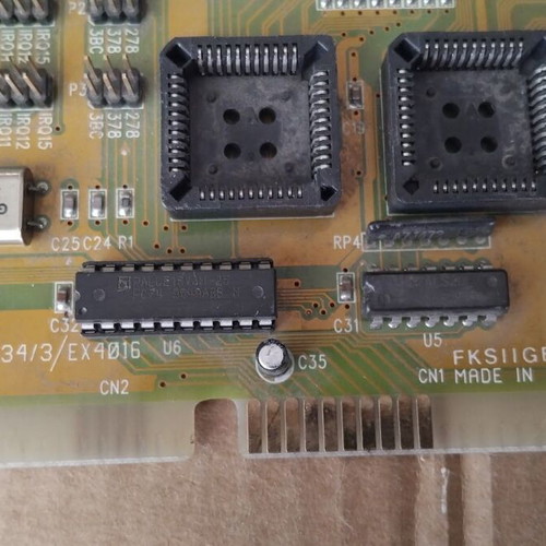 Sunix SUN-6334-3 (EX-4016) 16-bit ISA Parallel Port Card used