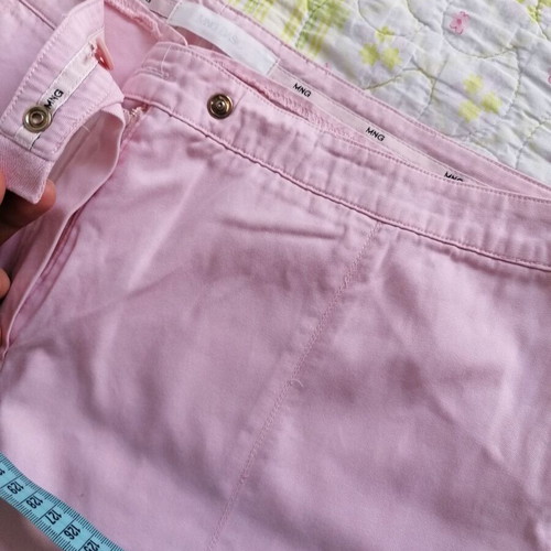 Mango pink pants like new, cotton, size XL