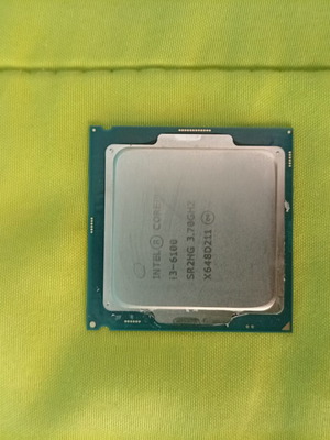 Intel Core i3-6100 processor used, 3.70GHz, LGA 1151