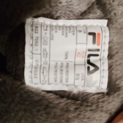 Fila boots new, size 42, black and gray