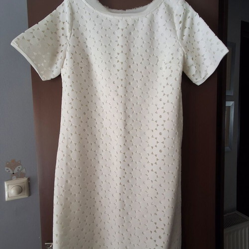 Axel women's summer midi dress like new, white