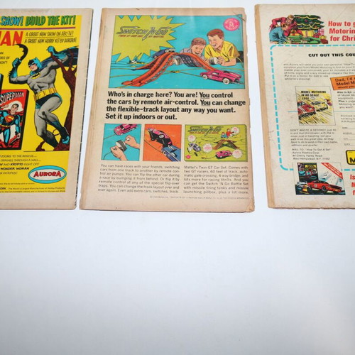 Metamorpho The Element Man comics used, issues 6, 8, 10