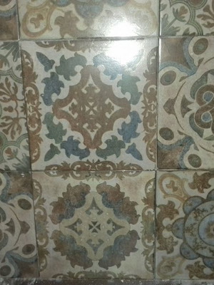 Decorative tiles new, pack of 6 pieces 25x25 cm