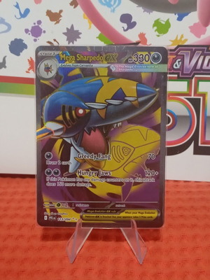 Pokemon Mega Sharpedo ex (PFL 113) like new