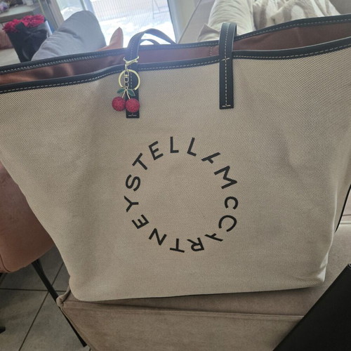 Stella McCartney shopper bag, beige, shoulder style