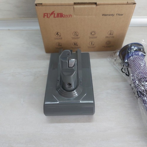 Flylinktech Battery for Dyson V6 3500mAh 21.6V New with Filter
