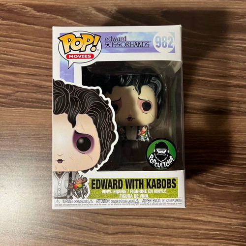Edward Scissorhands Funko POP used collectible figure with kabobs