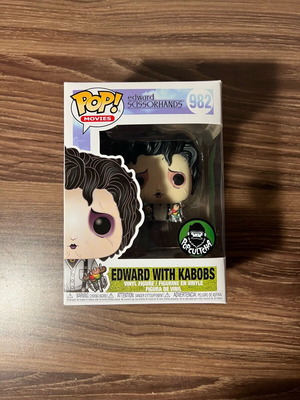 Edward Scissorhands Funko POP used collectible figure with kabobs
