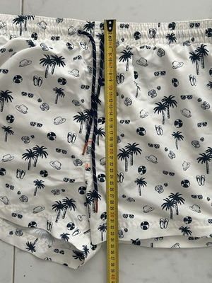 Pepe Jeans men's swim shorts size L, white