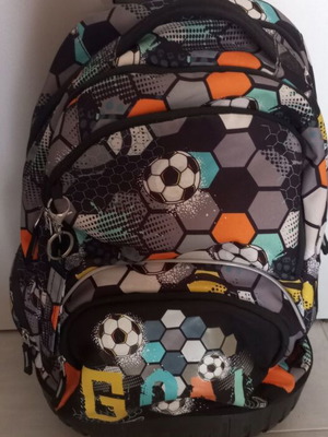Goomby school trolley bag used, reinforced bottom, ergonomic straps