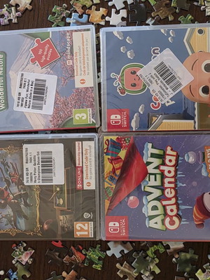 Nintendo Switch games set of 4 new sealed
